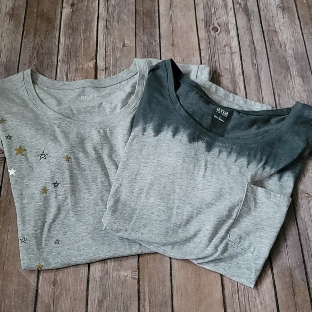 a.n.a short sleeve pocket tees with cuff sleeves